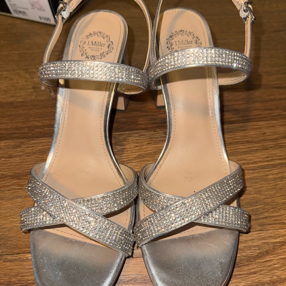Silver Women's Heels